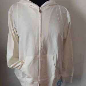 Iactive Light Weight Zip Up Hoodie NWT Size Large